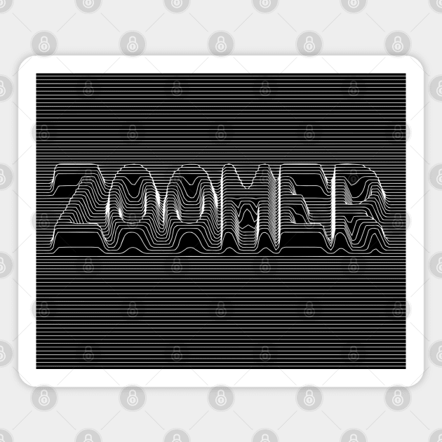 Zoomer Lines Magnet by wookiemike